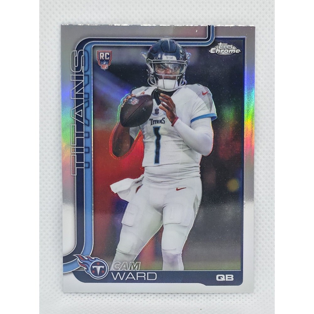 2025 Topps Chrome - Rookies Cam Ward #314 Refractor (RC)